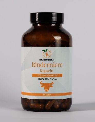 Rindernieren-Kapseln aus 100% Grasgef&uuml;tterten Rindern